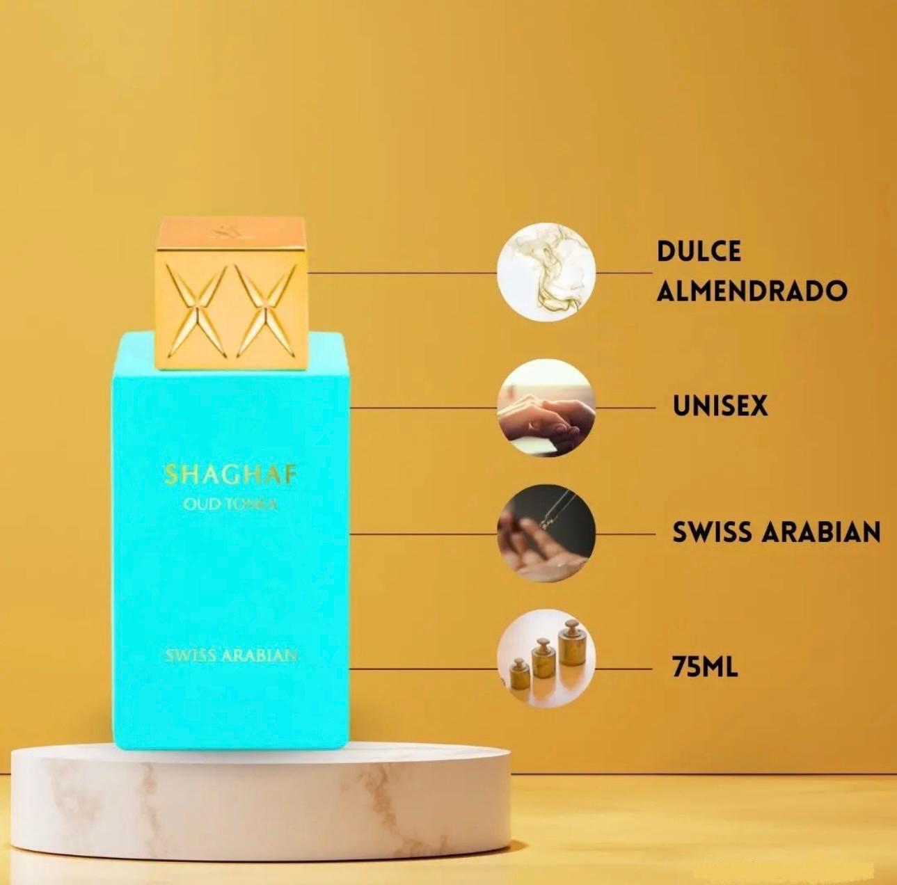 ✨ Shaghaf Oud Tonka – Swiss Arabian✨